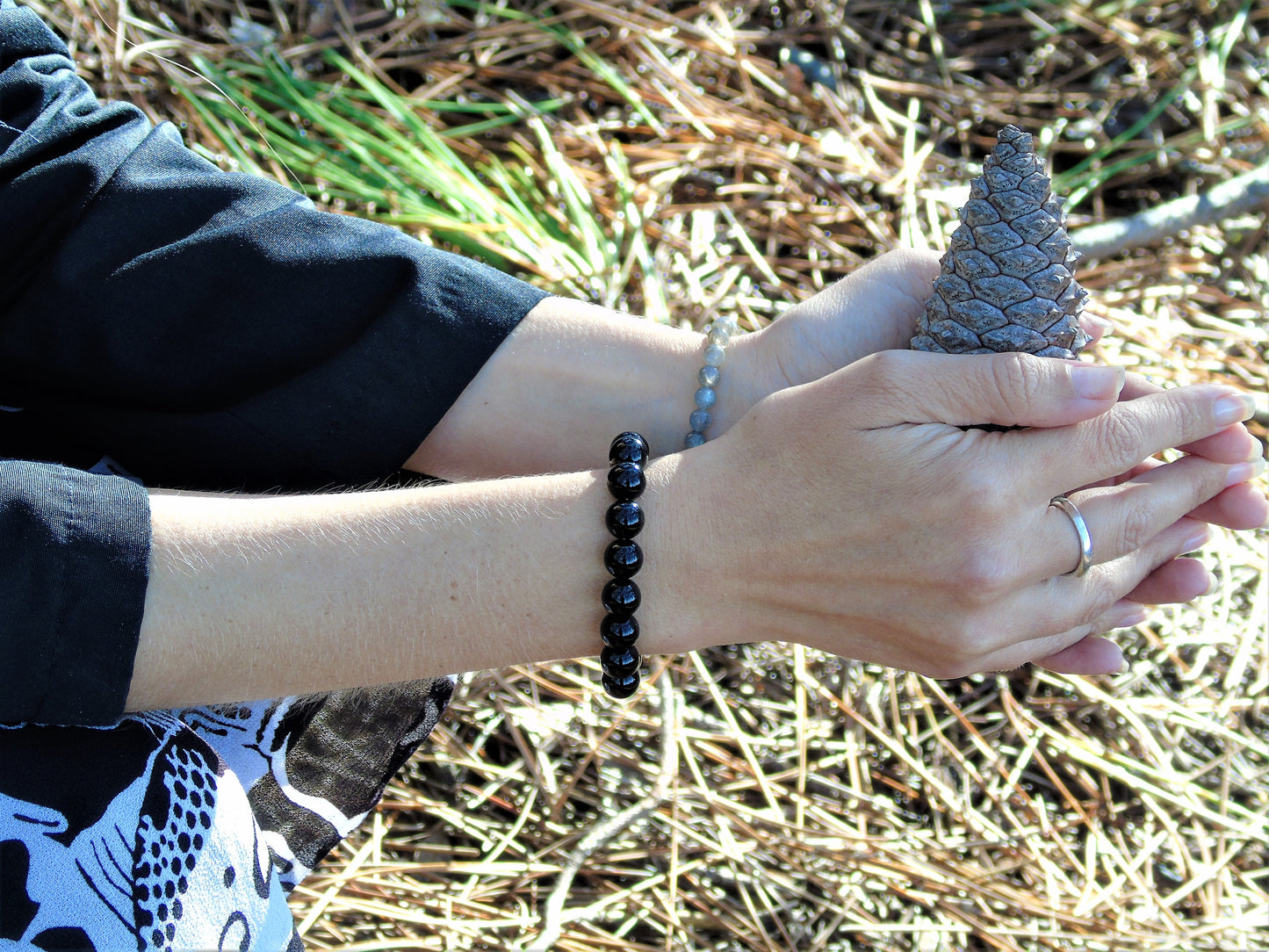 Bracelet en Tourmaline Noire : Équilibrez votre chakra Racine