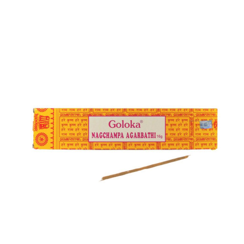 Nagchampa - Encens Goloka 100% Naturel - Fait main, 16g