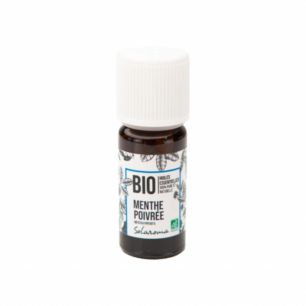 Menthe Poivrée - Huile Essentielle Bio - Chakra de la Gorge - 10 ml