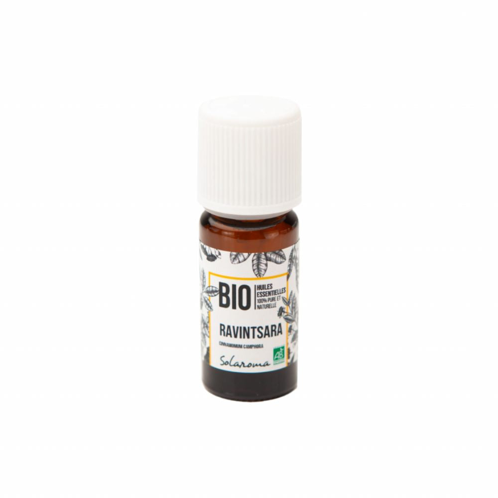Huile Essentielle Bio 100% Pure et Naturelle - Ravintsara, 10ml