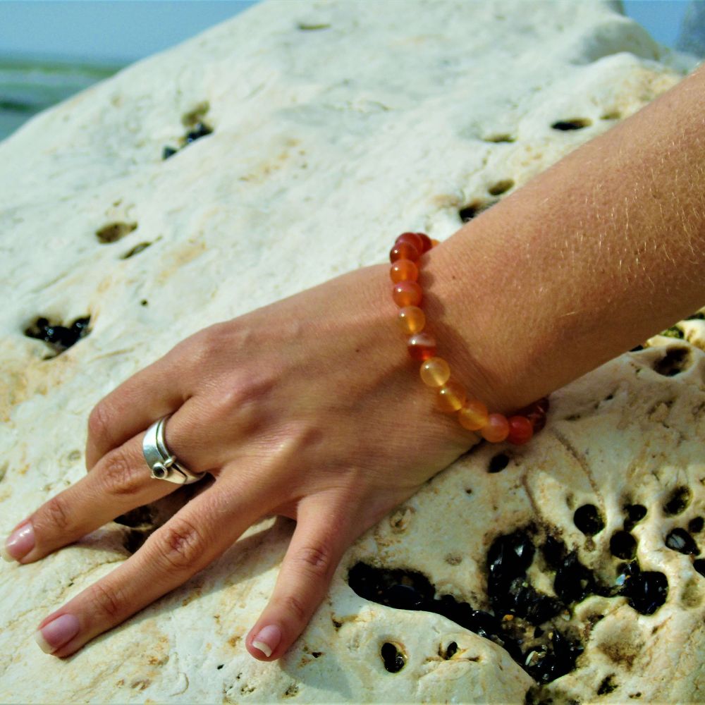 Bracelet en Cornaline : Libérez votre Chakra Sacré