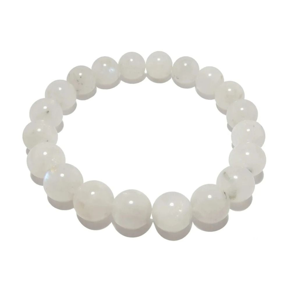 Bracelet en Pierre de Lune : Développez vos Chakras Sacré et Couronne