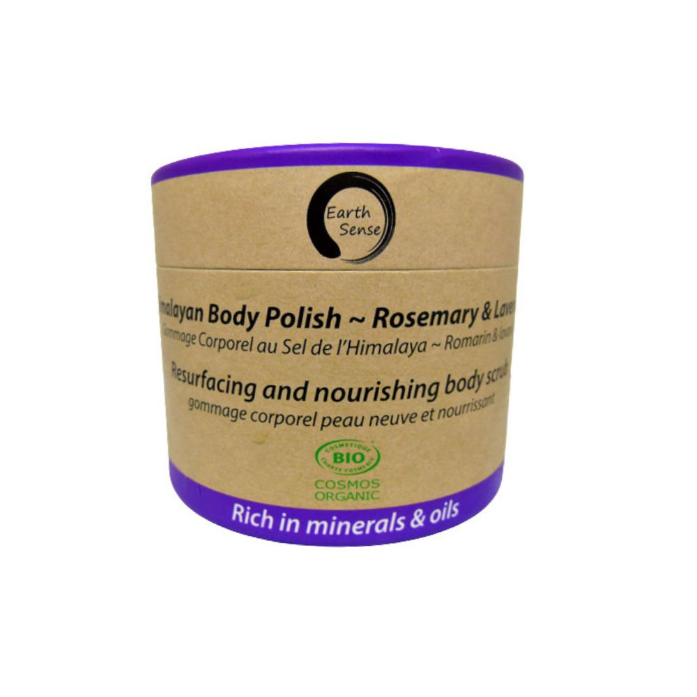Exfoliant pour le corps certifié Bio - Lavande et Romarin - 200ml