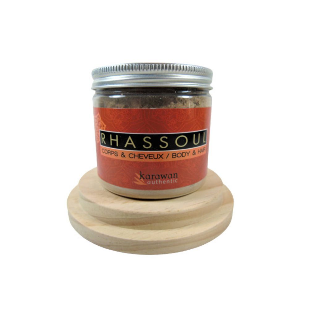 Rhassoul, argile saponifère pour visage, corps et cheveux, 200g
