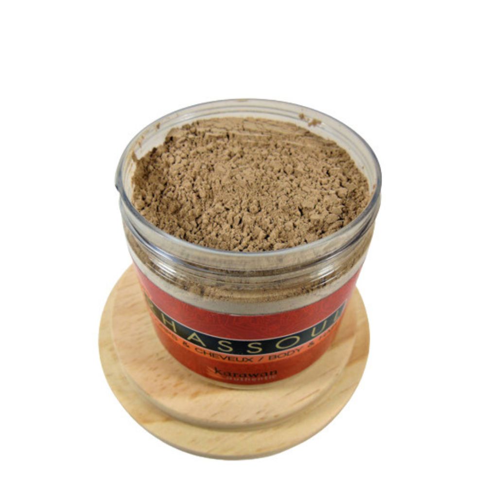 Rhassoul, argile saponifère pour visage, corps et cheveux, 200g