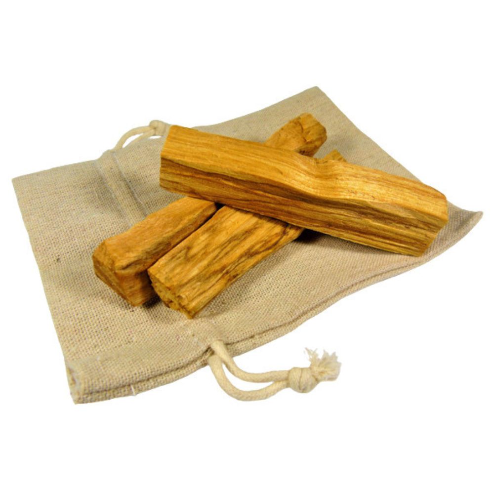 Palo Santo du Pérou - Sachet Naturel de 3 batons, 10 cm