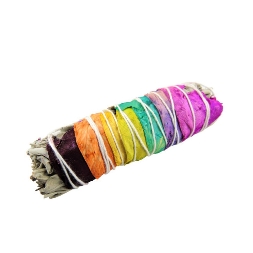 7 Chakra - Sauge Blanche Californienne - Fagot de Fumigation 40g, 10cm