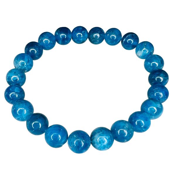 Bracelet en Apatite Bleue : Stimulez votre Chakra du 3ème Oeil