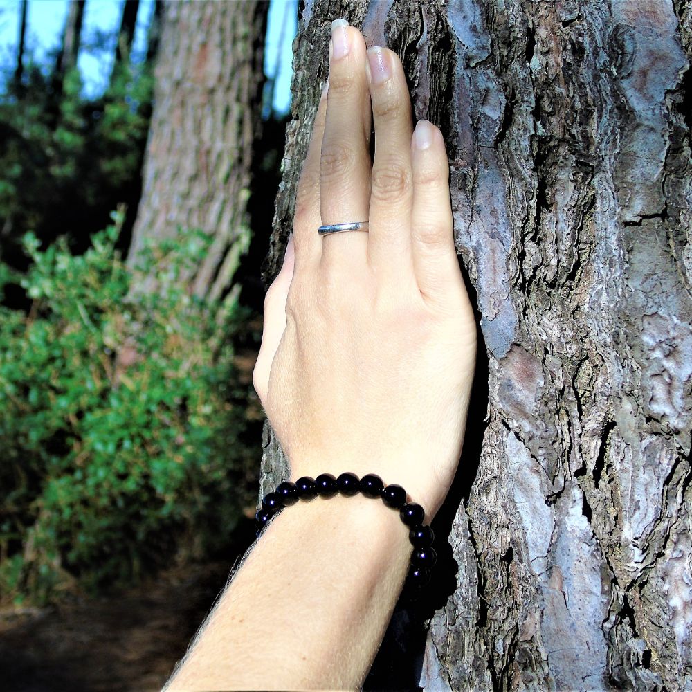 Bracelet en Obsidienne : Stabilisez votre Chakra Racine