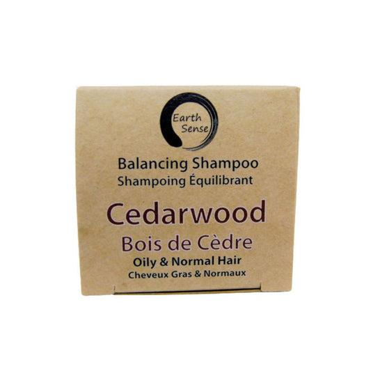 Shampoing solide équilibrant Bio - Bois de Cèdre- Cheveux gras et tous types de cheveux - 60g