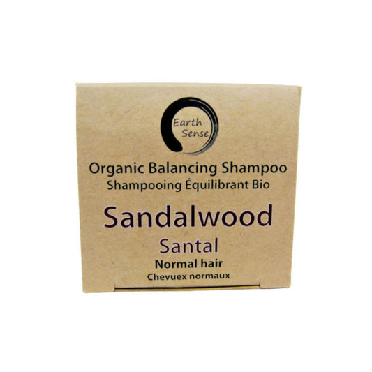 Shampoing solide équilibrant Bio - Bois de Santal - Cheveux normaux - 60g