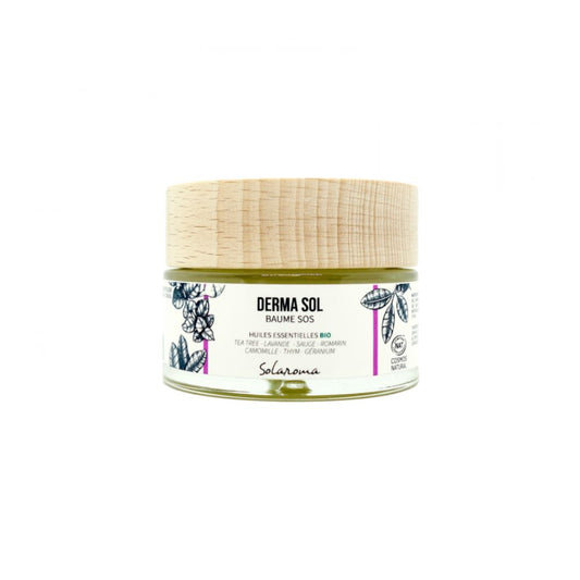 Crème Derma Sol - Crème Naturelle pour Peaux Sèches, 50ml