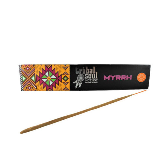 Myrrhe - Encens Tribal Soul 100% Naturel - Fait main, 15g